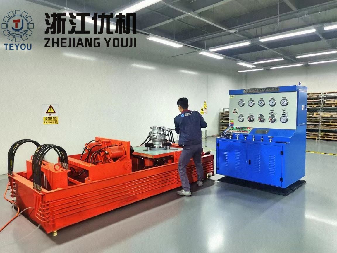 JWZQ型沉水式閥門(mén)測(cè)試臺(tái)（試驗(yàn)機(jī)/試壓機(jī)）